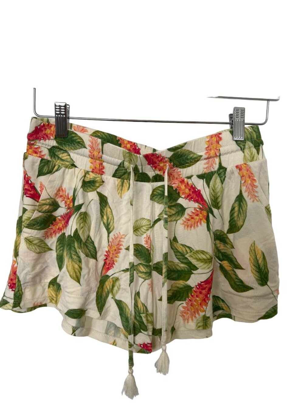 Stars Above Tropical Print PJ Lounge Shorts
